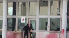 Sídlo veľvyslanca USA v Aténach opäť obliali farbou, zrejme anarchisti