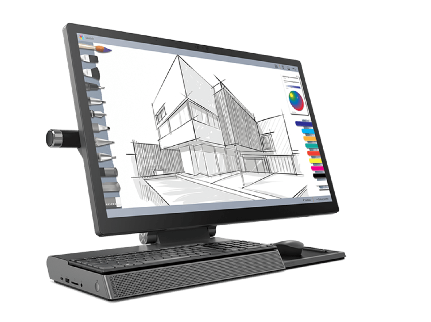 Konštrukcia počitača Yoga A940 umožňuje...