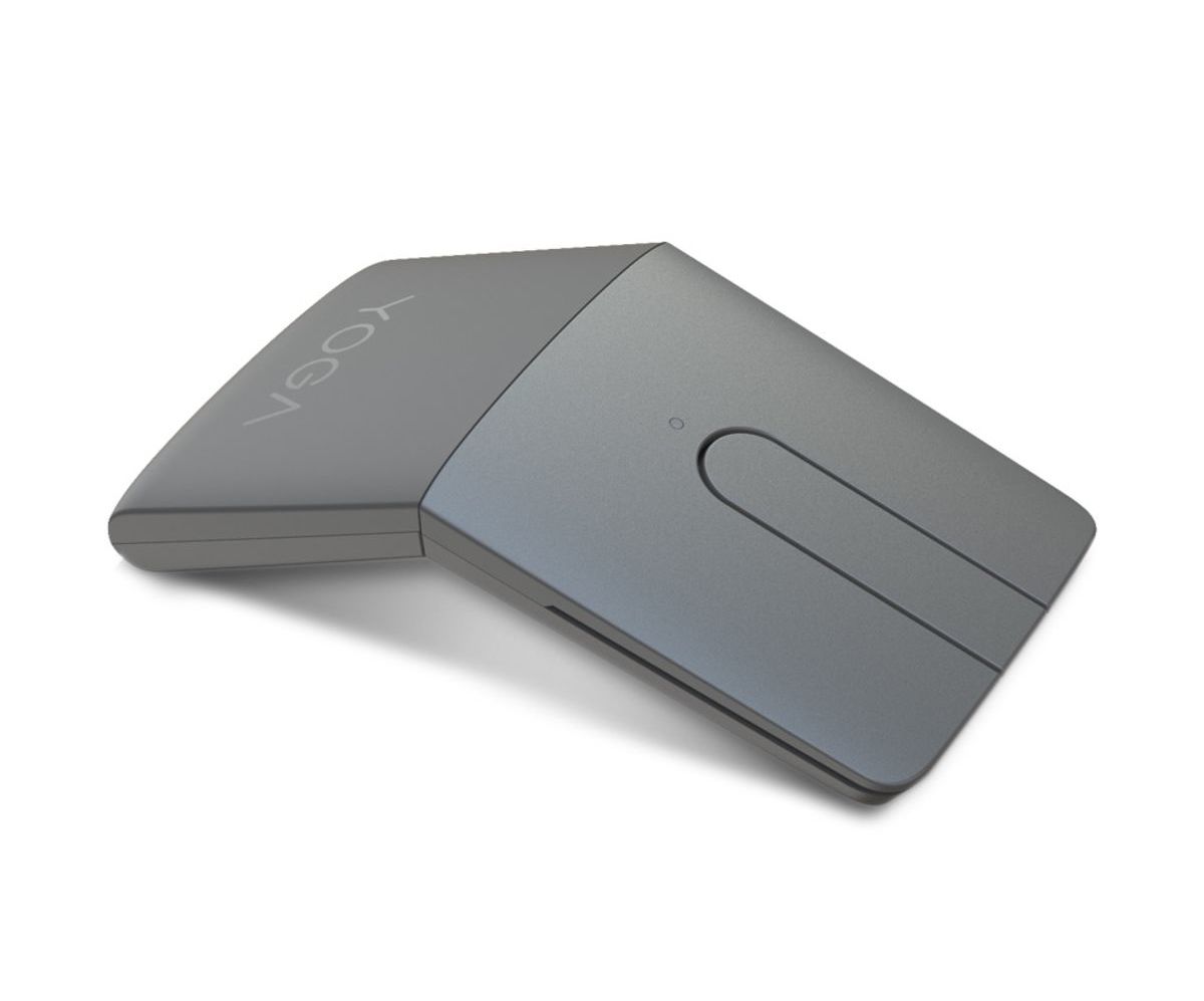 Myš Yoga Mouse po sklopení poslúži ako laserové...