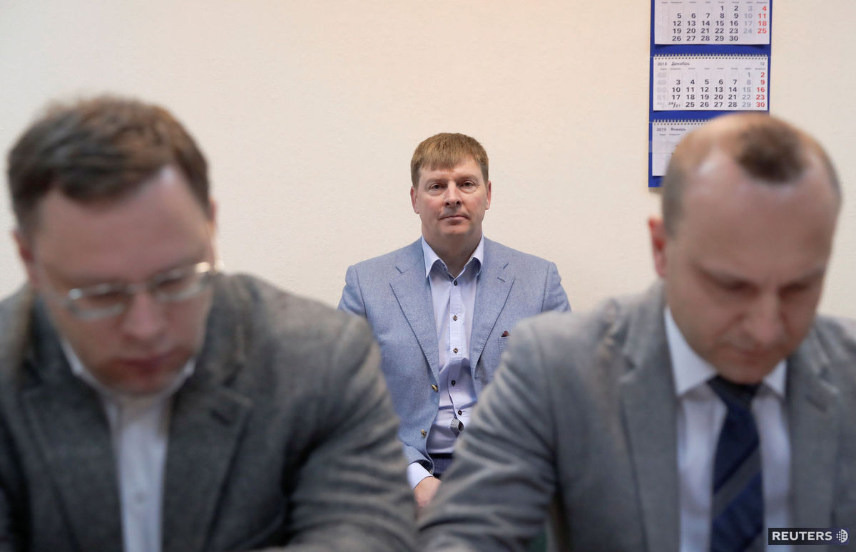 Alexander Zubkov na súde v Moskve.