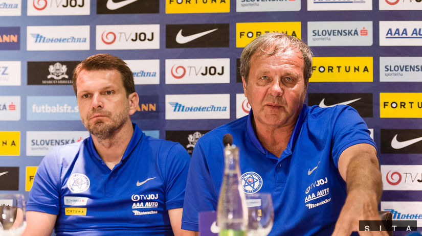 Štefan Tarkovič (vľavo) a Ján Kozák v júni 2017.