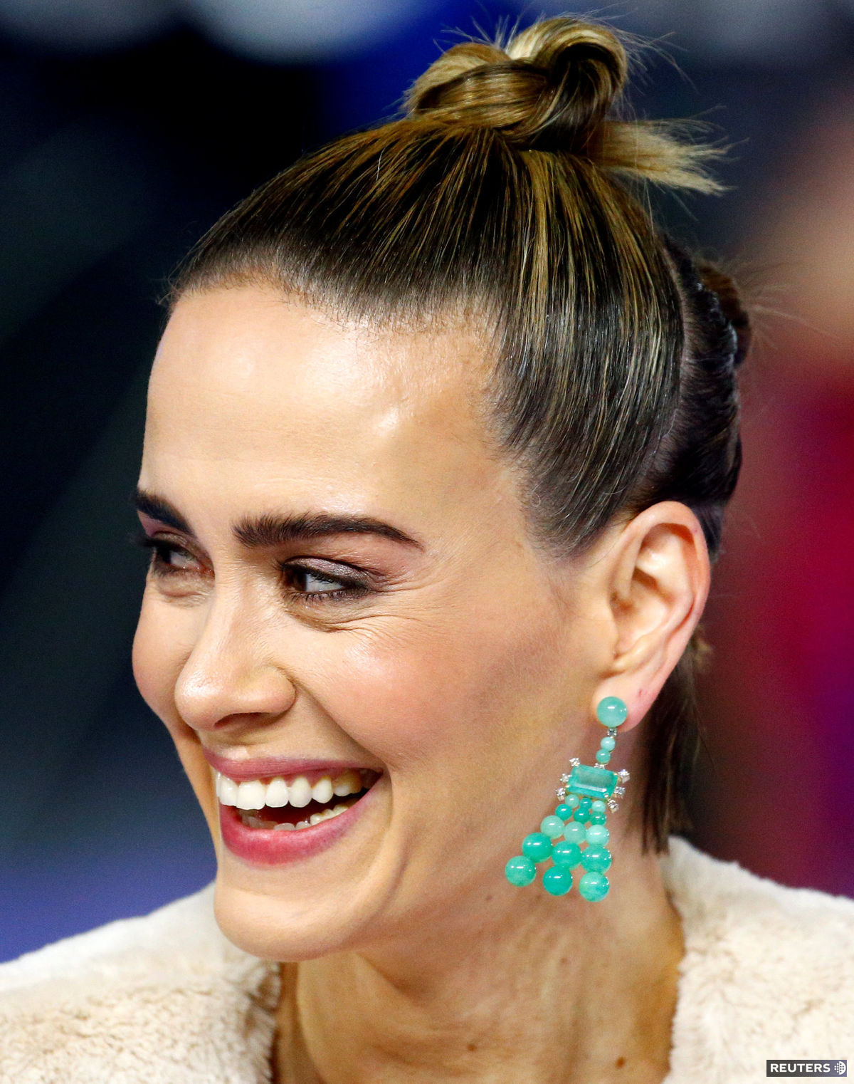 Herečka Sarah Paulson na premiére filmu Glass v...
