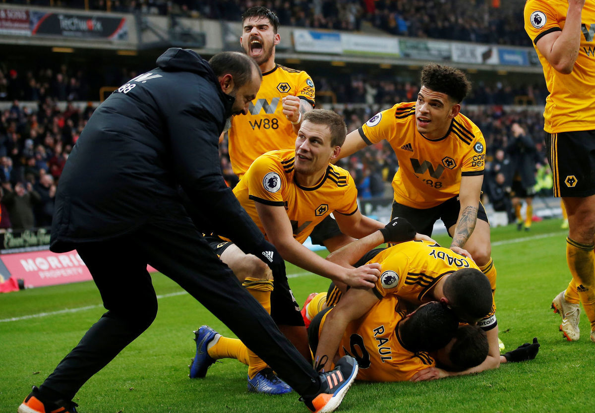 Tréner Wolverhamptonu Nuno Espirito Santo...