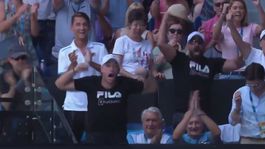 VIDEO: Jej muž skoro vyskočil z kože. Plíšková: Bohužiaľ, videla som to