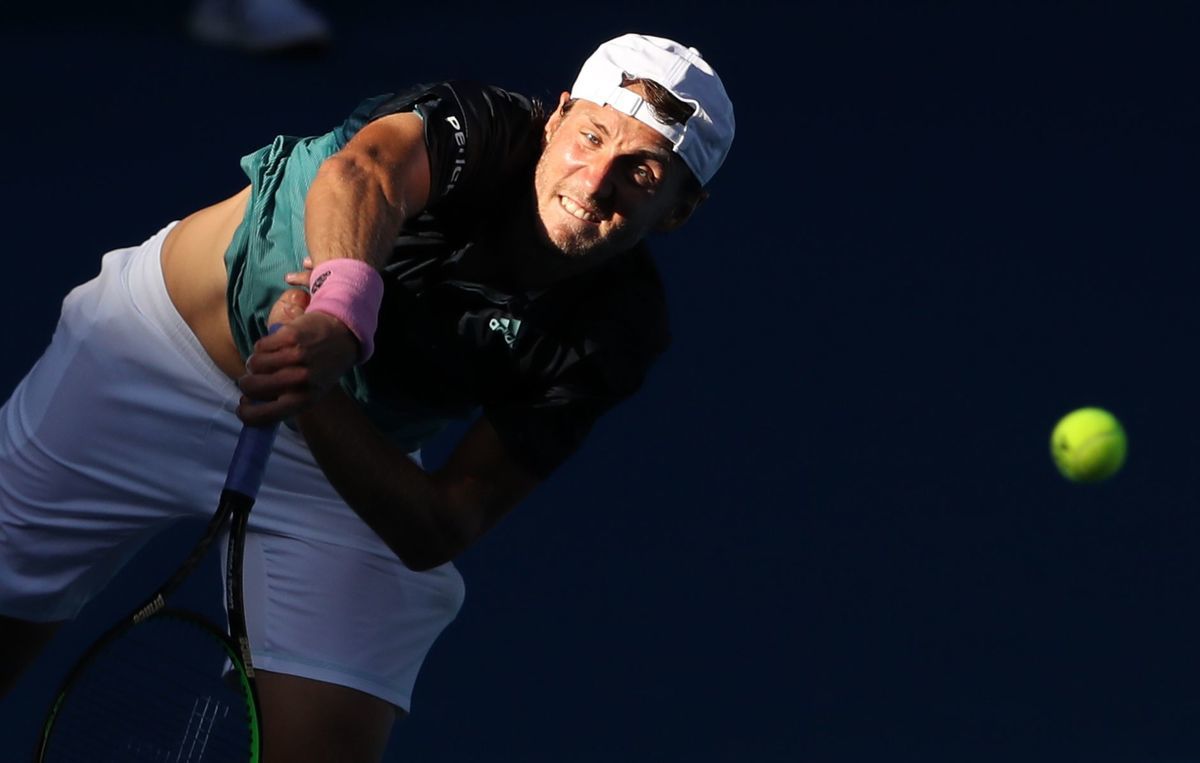 Lucas Pouille vo štvrťfinále Australian Open.