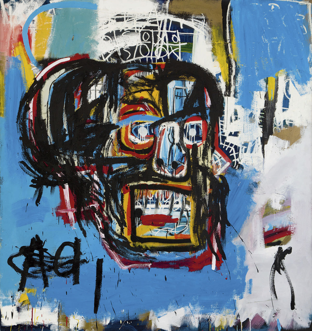 Tento Basquiatov obraz z roku 1982 sa predal za...