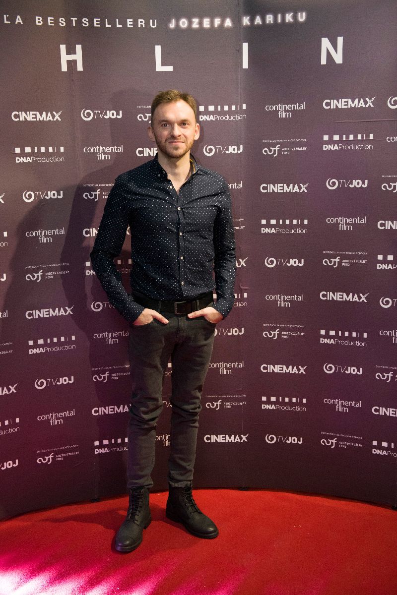 Martin Šalacha na premiére filmu Trhlina.