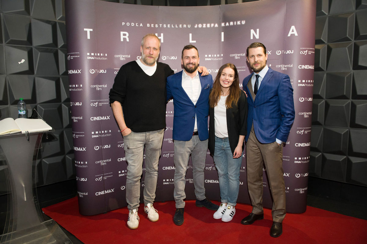 Zľava: Peter Bebjak, Rasťo Šesták, Mária...