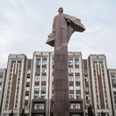 Tiraspol, socha Lenina, Podnestersko