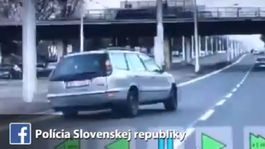 VIDEO: Naháňačka v Bratislave: Najprv unikali autom, potom po vlastných