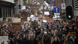  V Bruseli opäť demonštrovali študenti za boj proti klimatickým zmenám