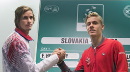 Davisov pohár: Najprv Horanský vyzve Shapovalova, potom príde na rad Kližan