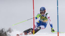 Slovinsko Maribor Slalom Ženy SP