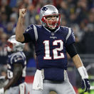 Super Bowl QB Contrast Football Brady