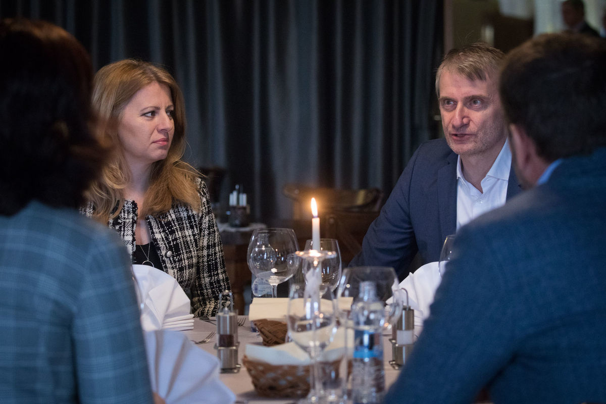 Kandidáti na prezidenta Zuzana Čaputová a...