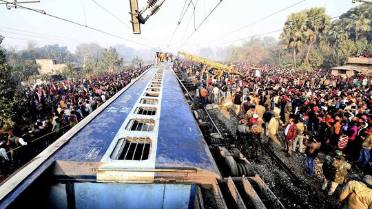 Vykoľajenie sa vlaku v Indii si vyžiadalo sedem mŕtvych
