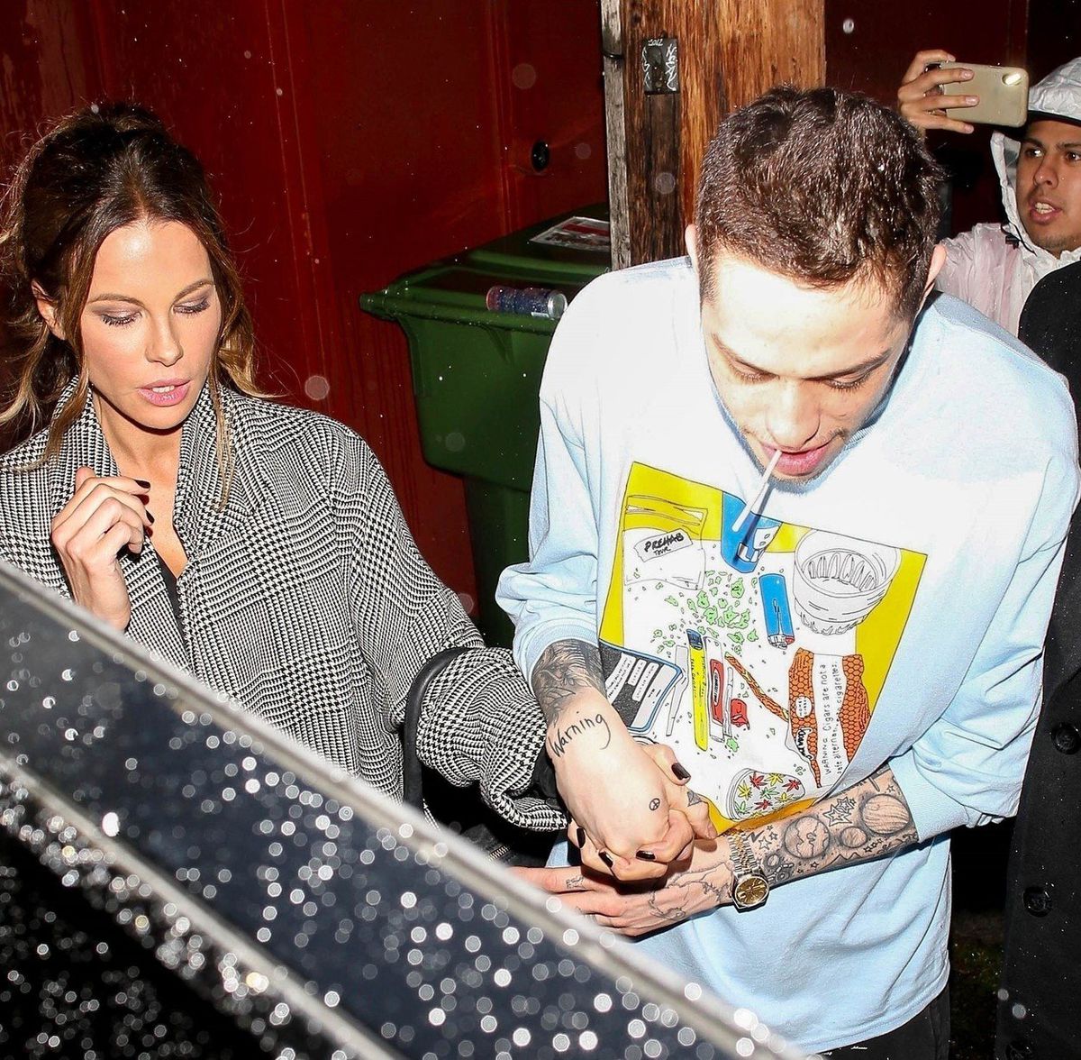 Komik a herec Pete Davidson a herečka Kate...