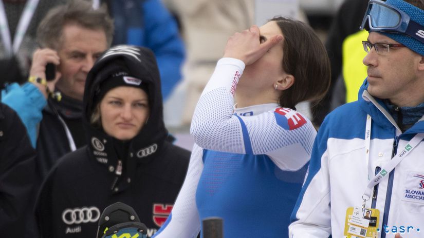 Sklamanie Petry Vlhovej po slalome Svetového...