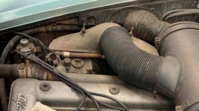 Verzia z roku 1962 mala už oblú zadnú časť...