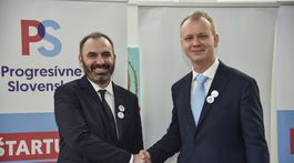 Spolu a progresívne Slovensko ponúkli jednu kandidátku do eurovolieb 