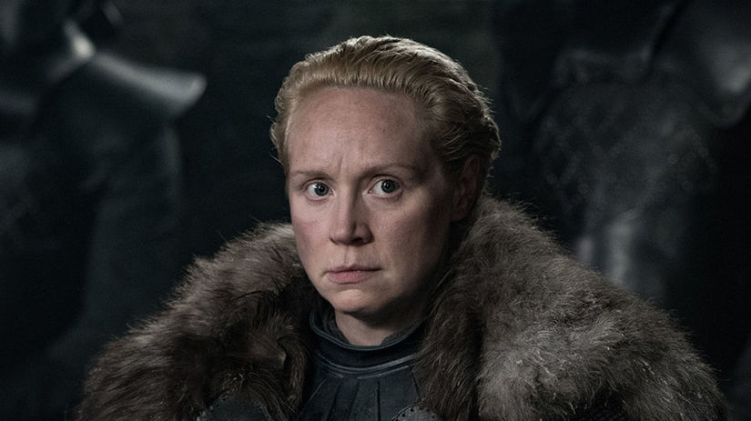 Gwendoline Christie ako Brienne z Tarthu v 8....