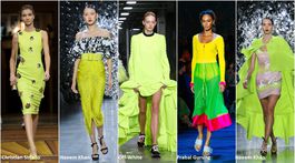 Trendy Jar/Leto 2019, 18 trendov, sezóna, móda, neónové farby