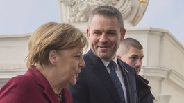 Angela Merkelová, Peter Pellegrini, návšteva