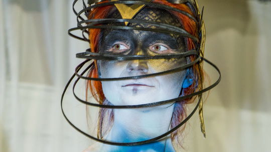 Víťazná modelka v kategórii airbrush (nanášanie...