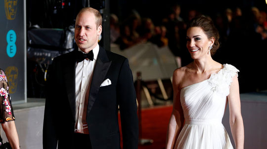 Princ William a jeho manželka Catherine,...