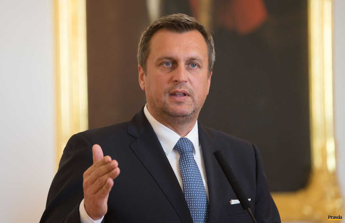 Predseda Národnej rady SR Andrej Danko.