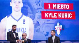 Basketbalistami roka sú Kuric a Bálintová, na galavečeri odznelo aj meno kouča mužov