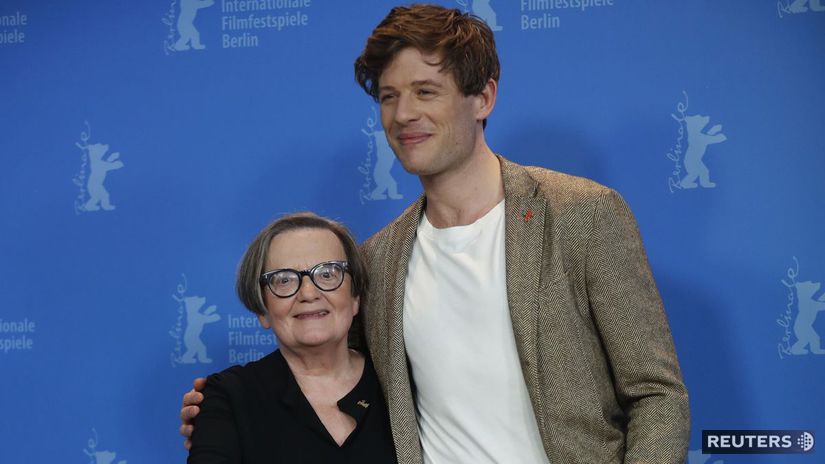 Agnieszka Hollandová a predstaviteľ novinára...