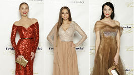 Móda z ČS plesu: Hablovičová či Verešová ako kráľovné, Katarzia šliapla vedľa