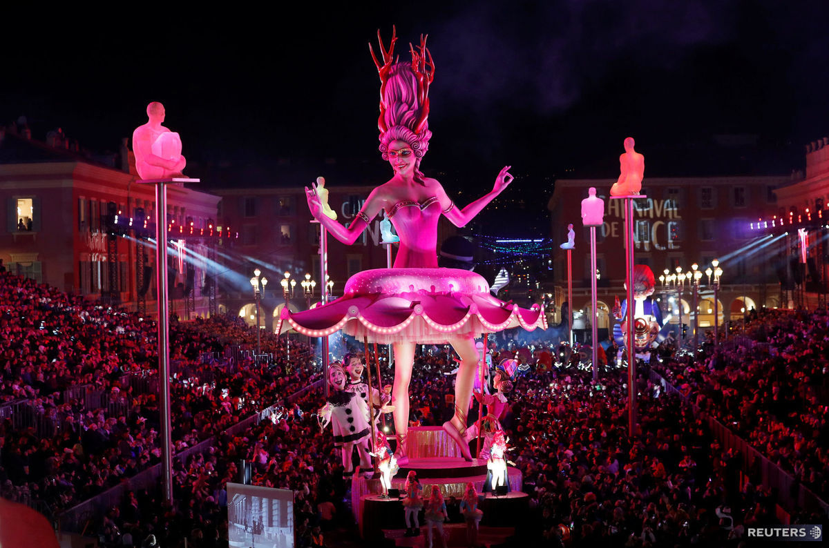 Karneval v Nice.