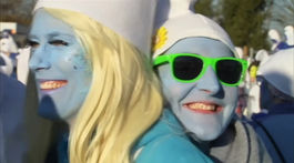 VIDEO: Nemci vytvorili šmolkový svetový rekord