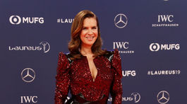 Na ceremoniál Laureus World Sports Awards prišla aj bývalá krasokorčuliarka Katarina Witt.