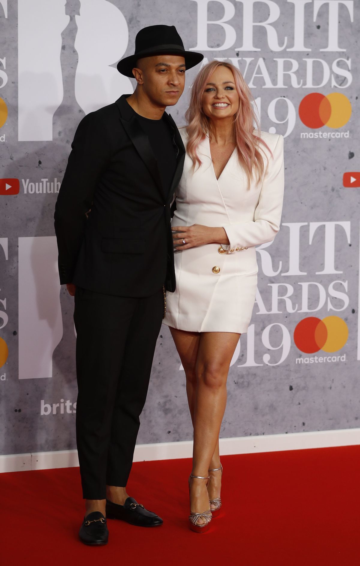 Jade Jones a Emma Bunton spoločne na cenách...