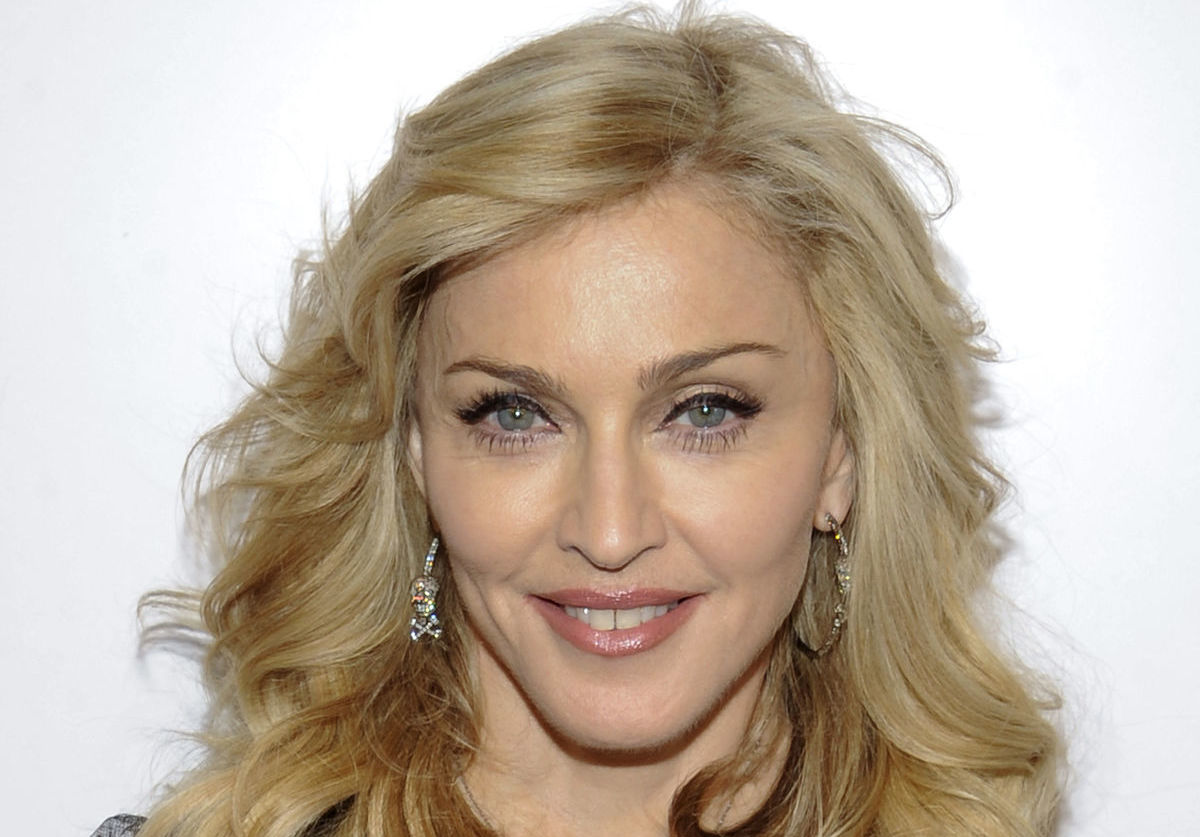Speváčka Madonna.