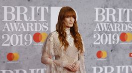 Speváčka Florence Welch z formácie Florence and the Machine.