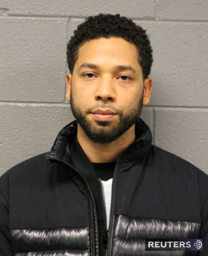 Herec Jussie Smollett na policajnom zábere z...