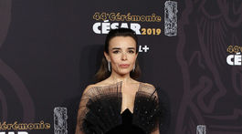 Francúzska herečka Elodie Bouchez na 44. ročníku filmových cien Cézar.