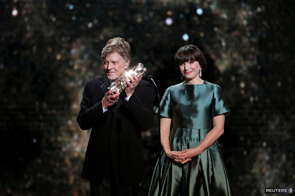 Herec Robert Redford si prevzal cenu Čestný...