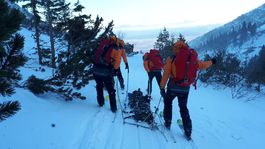 Pád lavíny v Nízkych Tatrách neprežil slovenský lyžiar