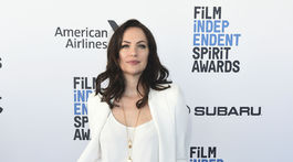 Herečka Kate Siegel na 34. ročníku Film Independent Spirit Awards.