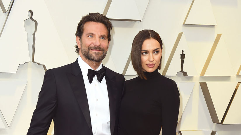 Herec Bradley Cooper a jeho partnerka Irina...