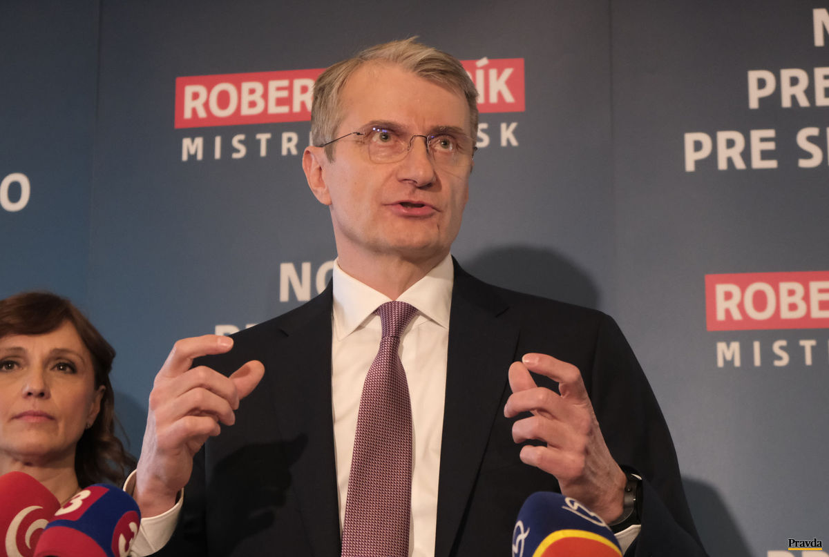 Robert Mistrík (nezávislý s podporou SaS)