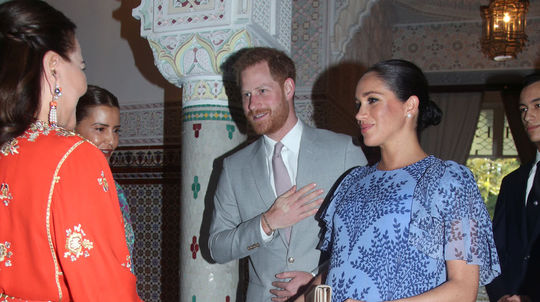 Princ Harry a jeho manželka Meghan, vojvodkyňa...