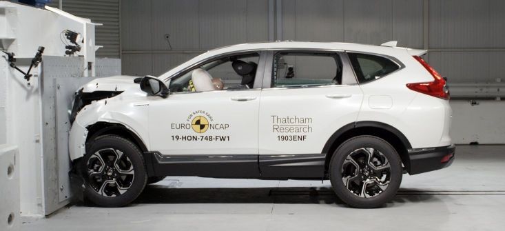 Honda CR-V absolvovala v minulosti crash test s...
