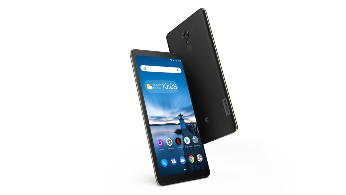 Smartfón v tele tabletu Lenovo Tab V7.