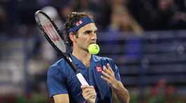 FOTO víkend: rekordný Federer, smola Vlhovej, Slovan stráca dych